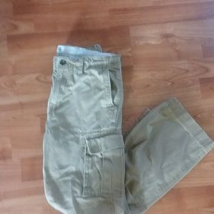 GAP Boys khakis cargo pants with adjustable waist